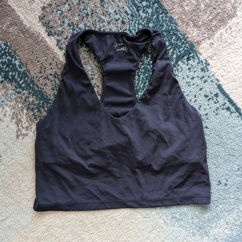 Aerie OFFLINE Real Me Racerback Longline Sports Bra size medium